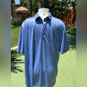 Greg Norman Collection Blue Polo Shirt